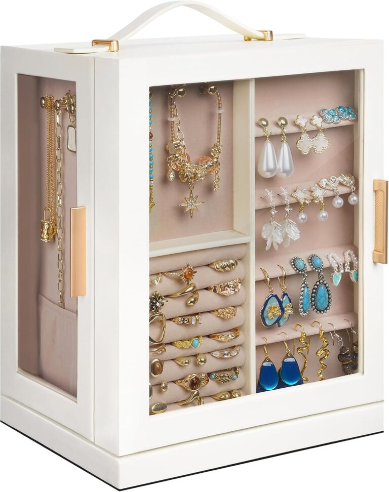 Five-Drawer Rotating Jewellery Organiser
