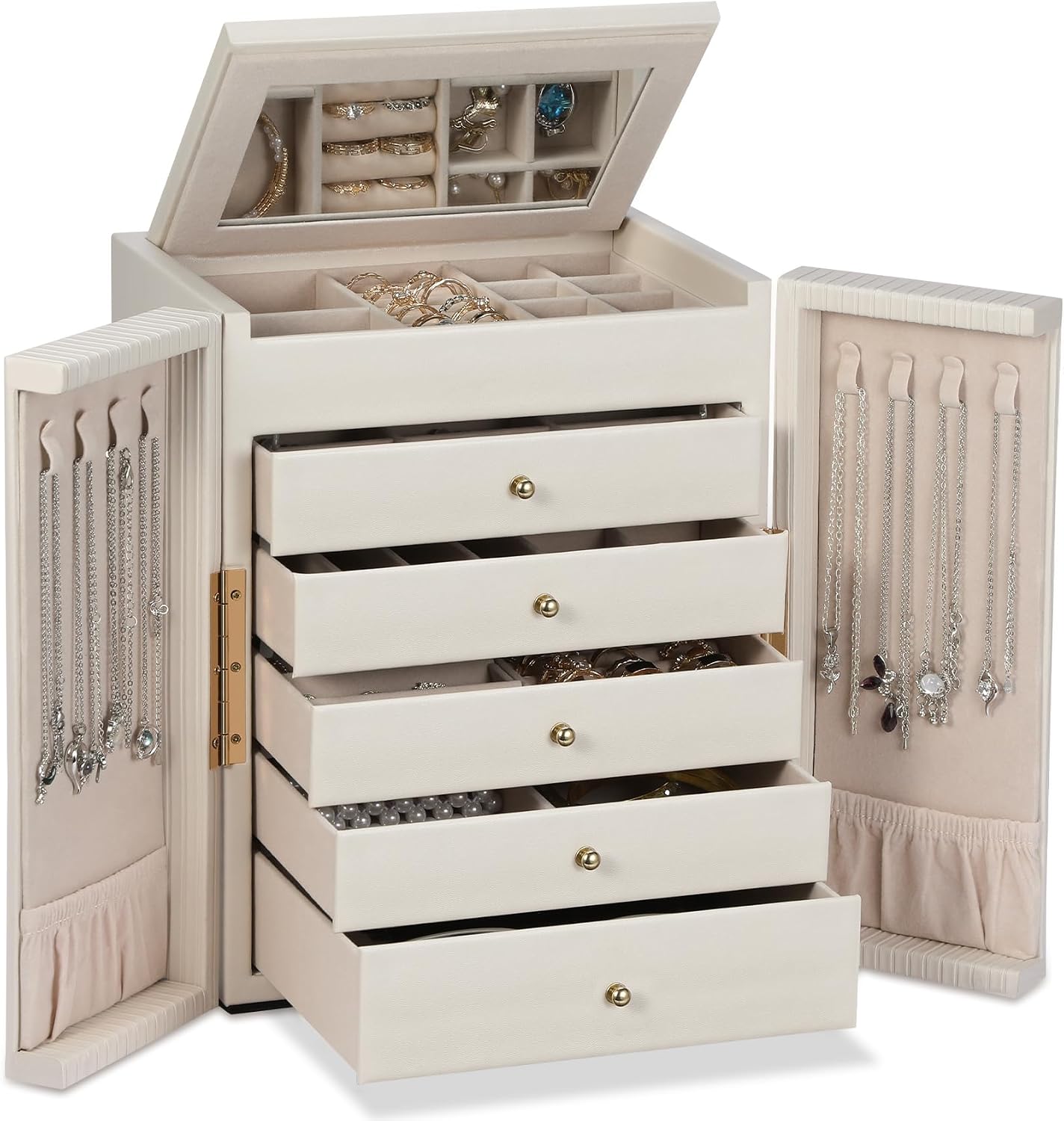 Six-Tier Jewellery Storage Organiser