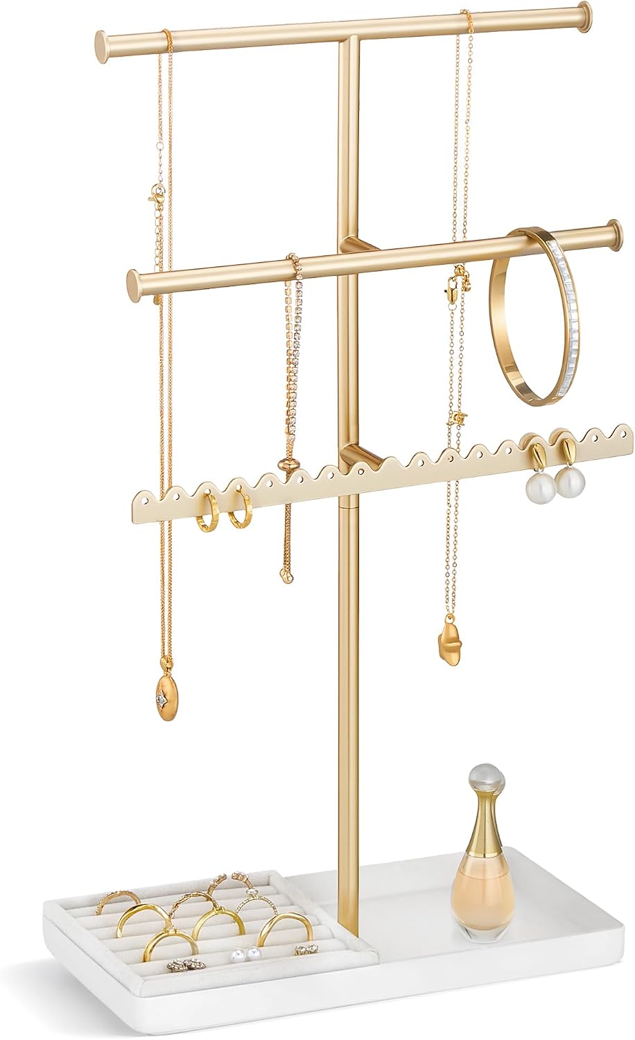 Three-Tier Metal Display Stand