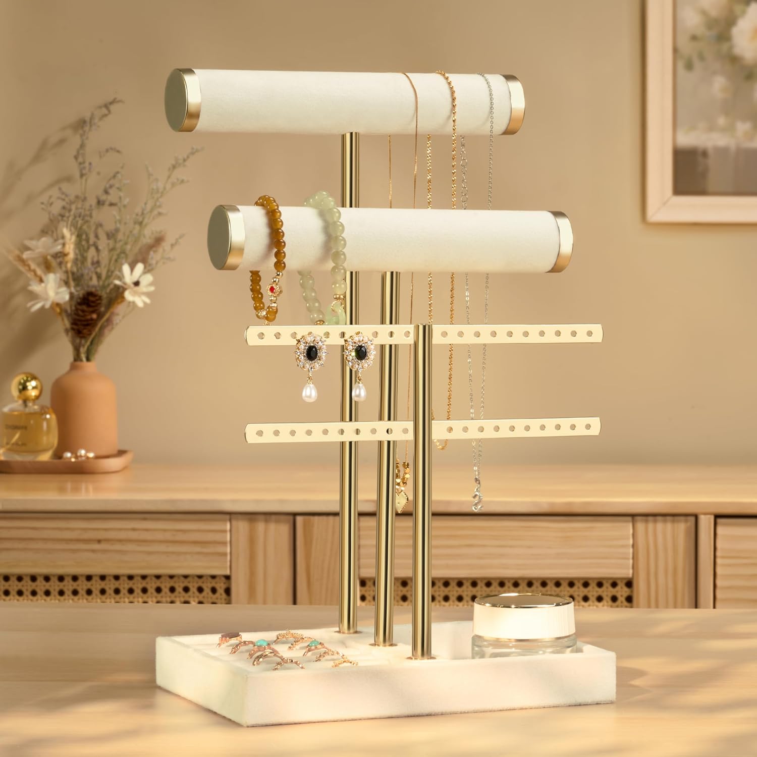 Three-Tiered Jewellery Display Stand